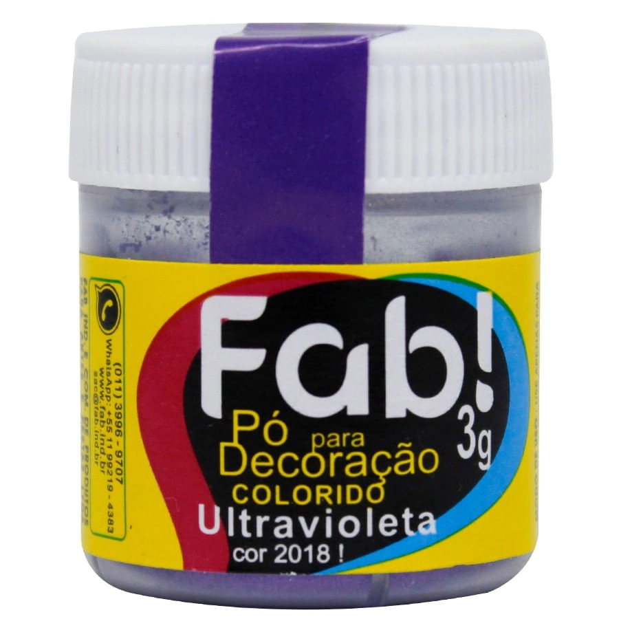 Po P/decor Color Ultravioleta 3g Fab