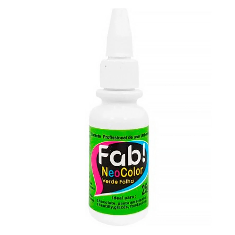 Corante Neocolor Verde Folha 25g Fab