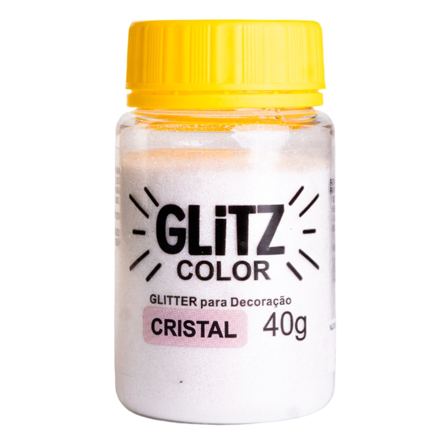 Glitter P/decoracao Cristal 40g Fab