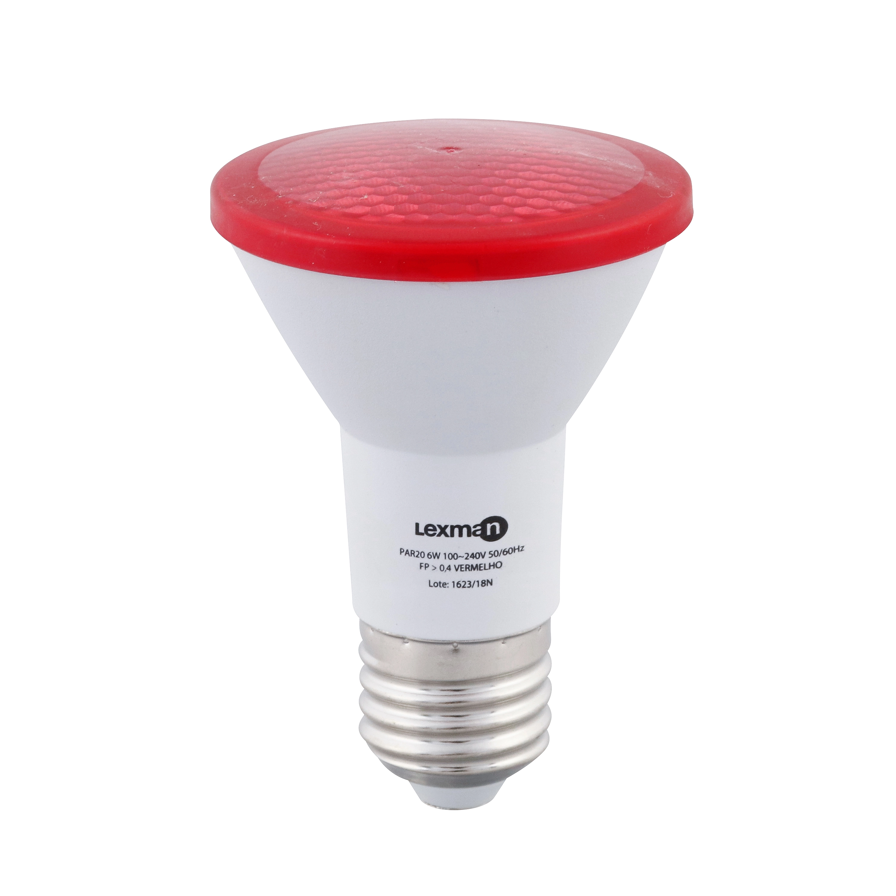 Lâmpada LED PAR20 Luz Vermelha 6W Lexman Bivolt