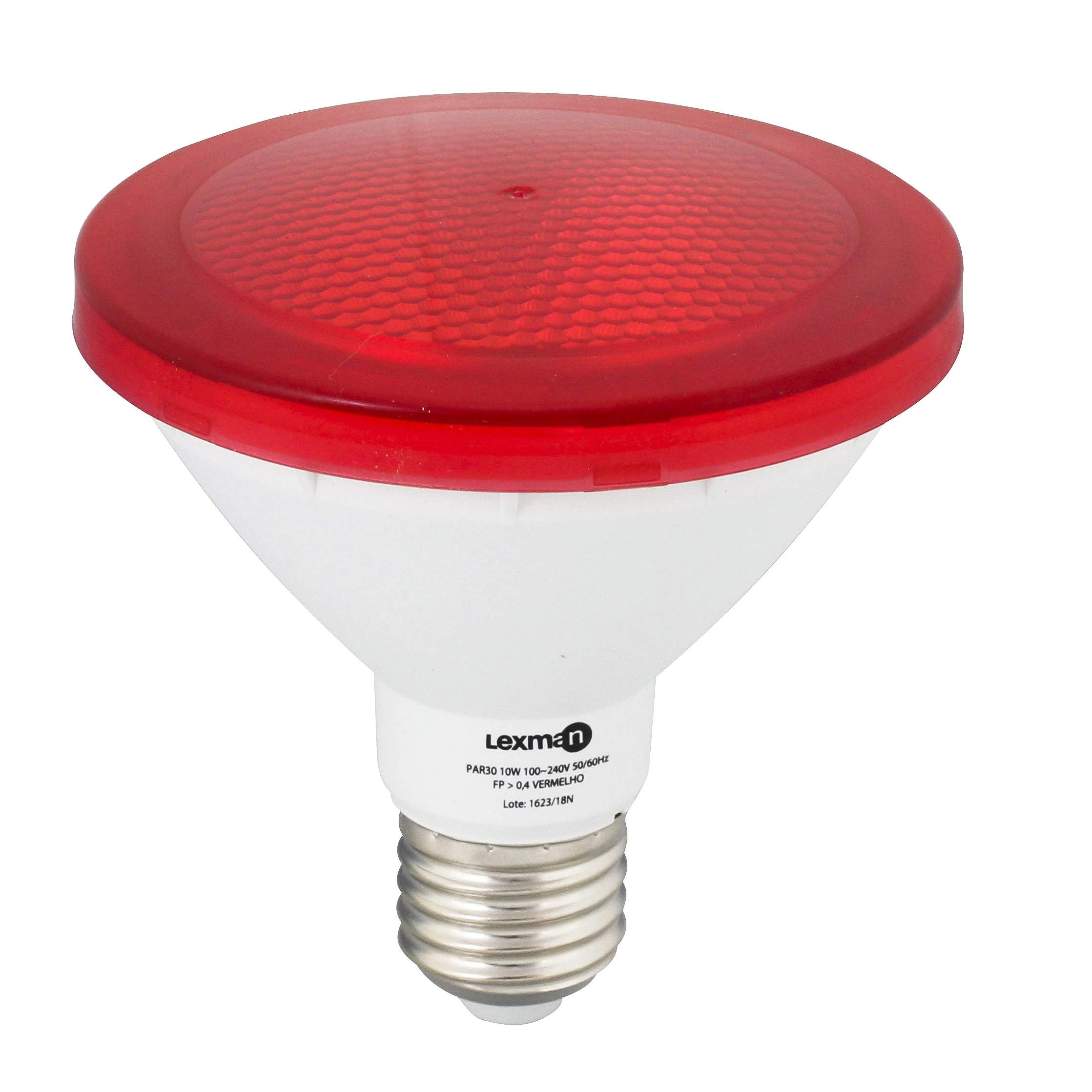 Lâmpada LED PAR30 Luz Vermelha 10W Lexman Bivolt