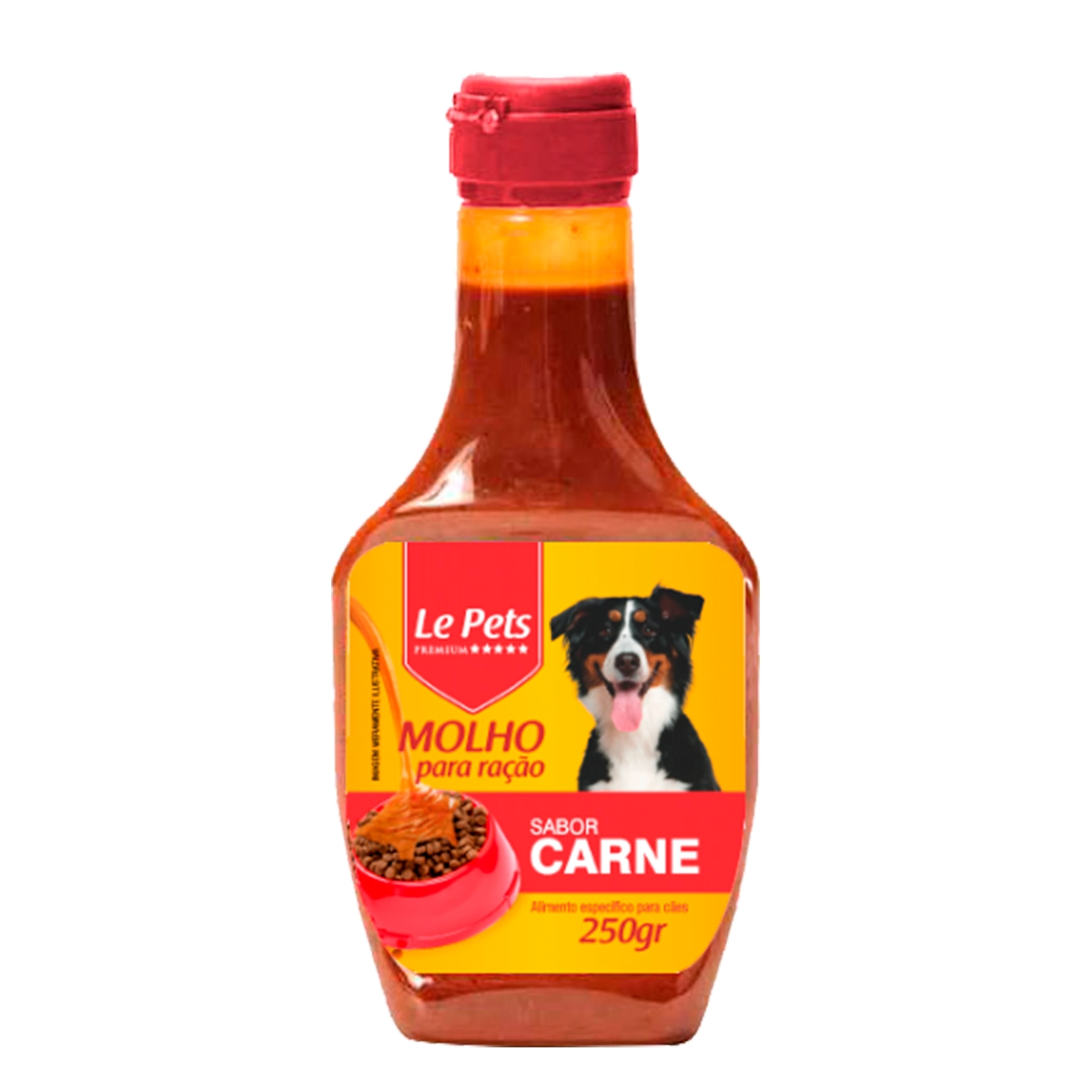 Molho P/racao Caes Le Pets Carne 250g