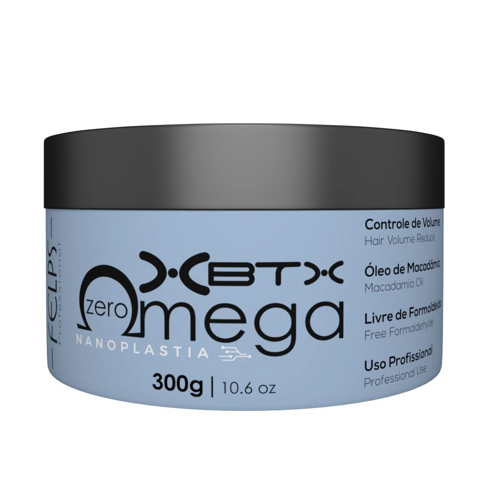 Transformacao Botox Felps Omega Zero Xbtx Organic 300g