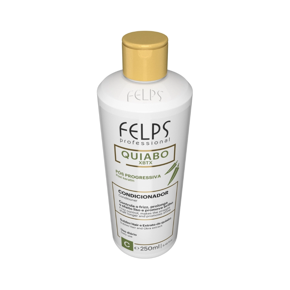 Condicionador Felps Pos Progressiva Quiabo Xbtx 250ml
