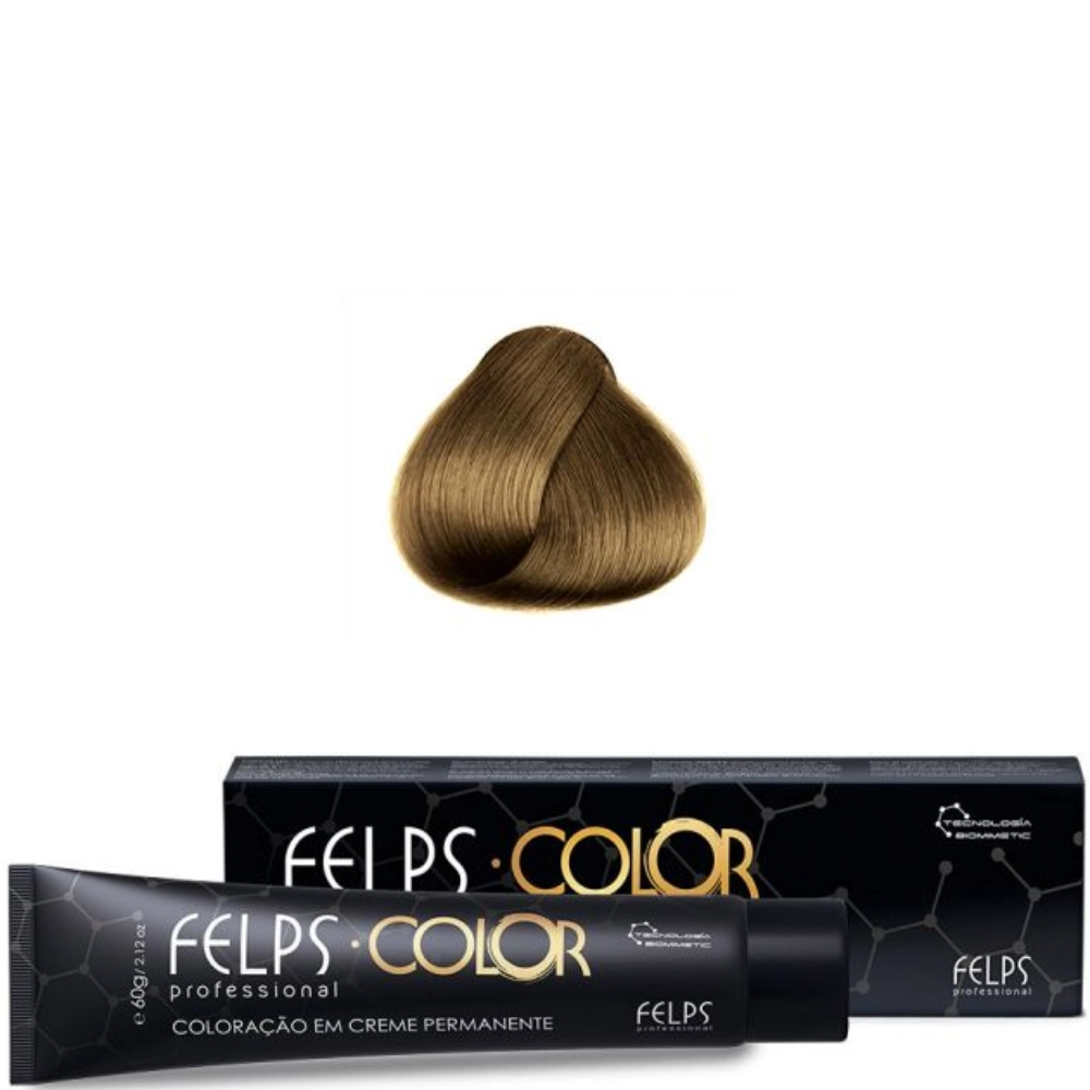 Coloracao Individual Permanente Felps Professional 8.7 60g