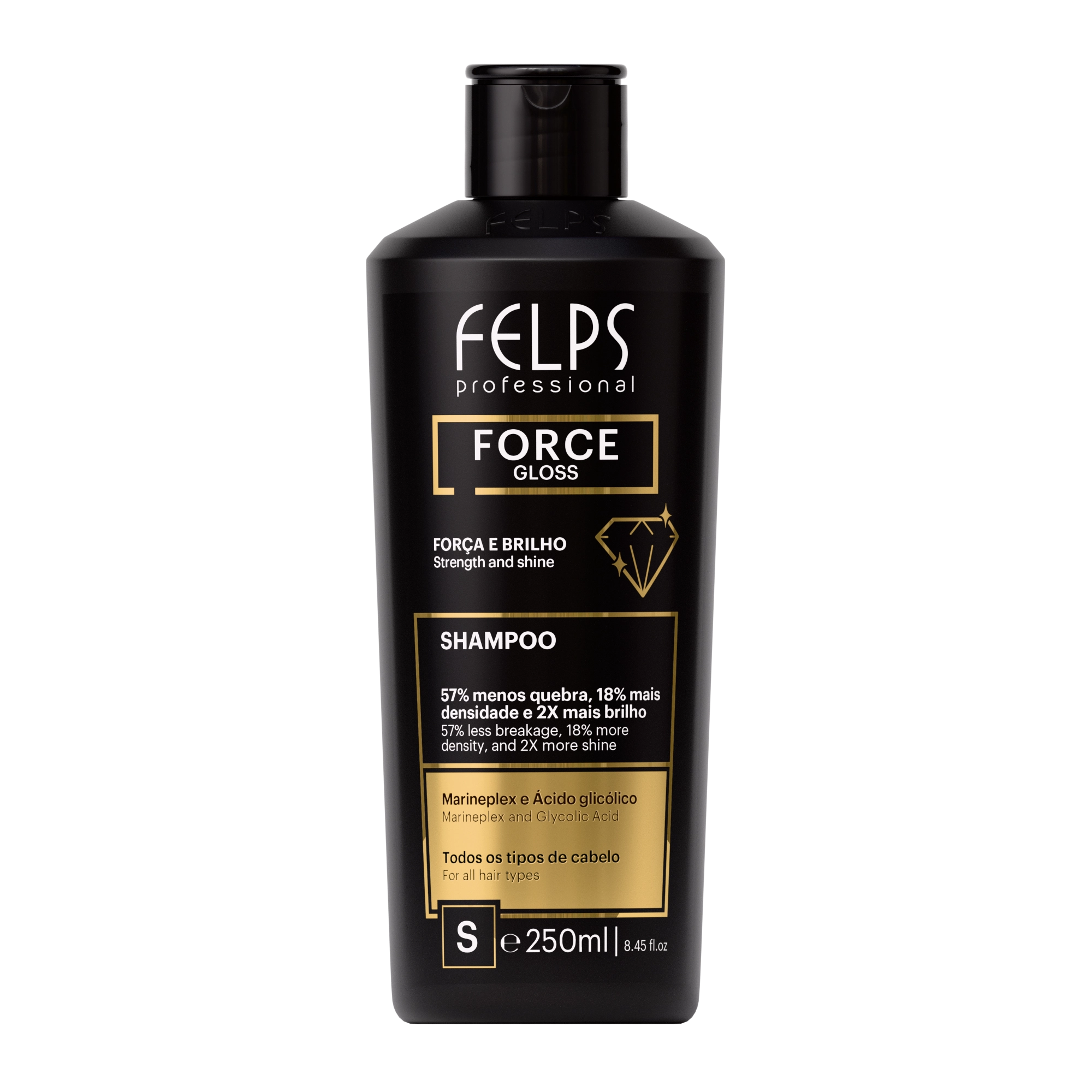 Cond Felps 250ml Force Gloss