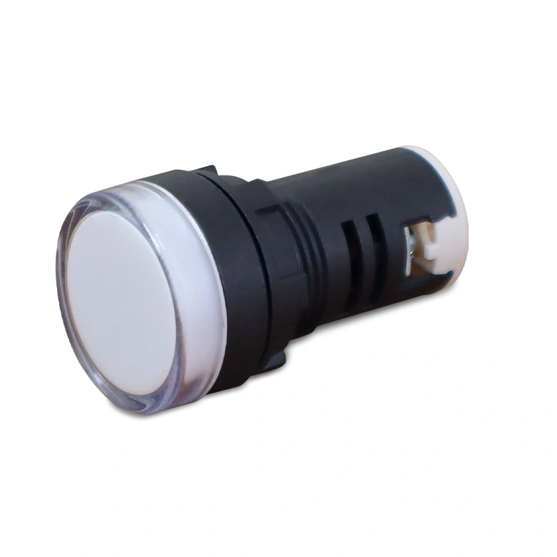 Sinaleiro Led 22mm 127/220vca Branco 10 Peças