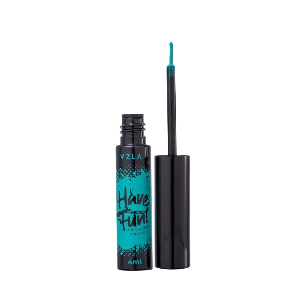 Delineador Liq Vizzela Verde 4ml