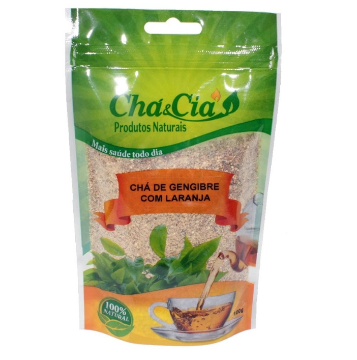 Cha Natural Cha Cia Gengibre C/laranja 100g