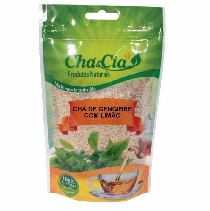 Cha Natural Cha Cia Gengibre C/limao 100g