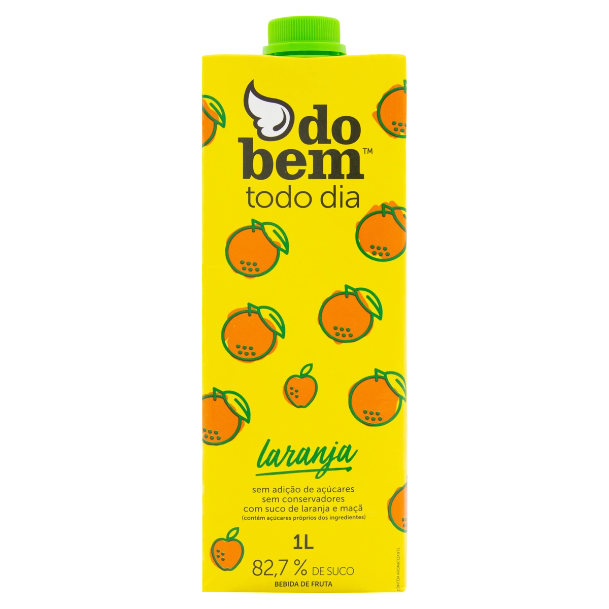 Bebida Laranja Do Bem Caixa 1l