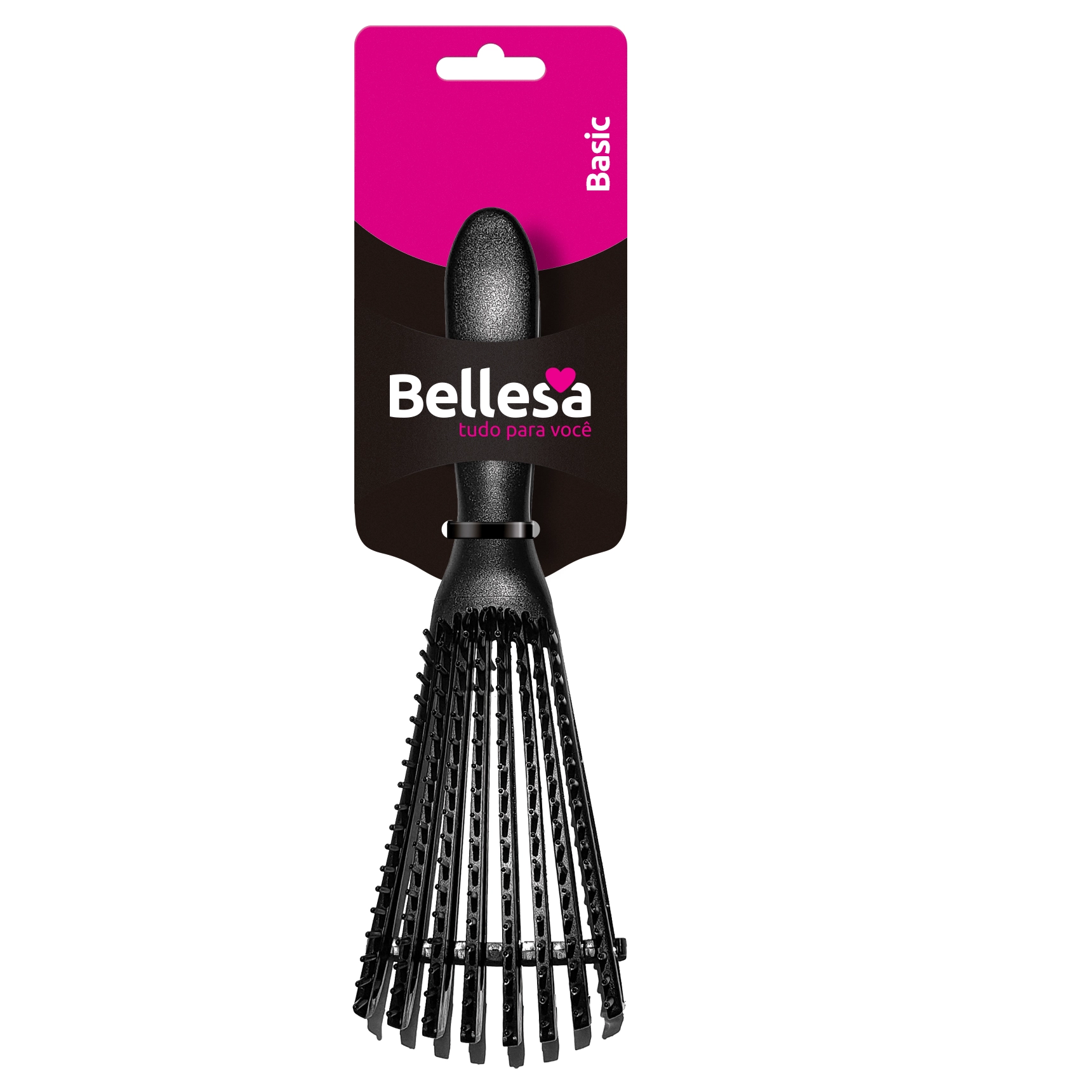 Escova De Cabelo Bellesa Cachos Polvo