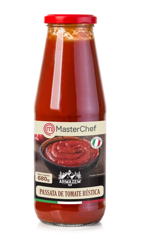 Passata De Tomate Rustica Masterchef 680g