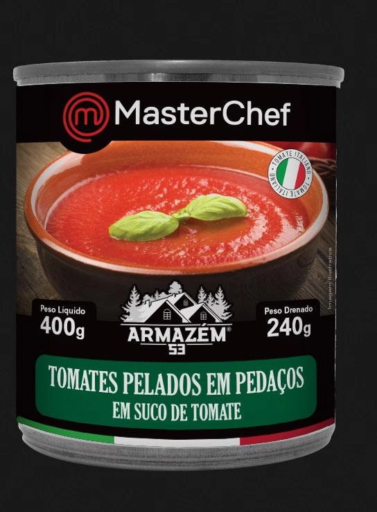 Tomate Em Cubos Masterchef 400g