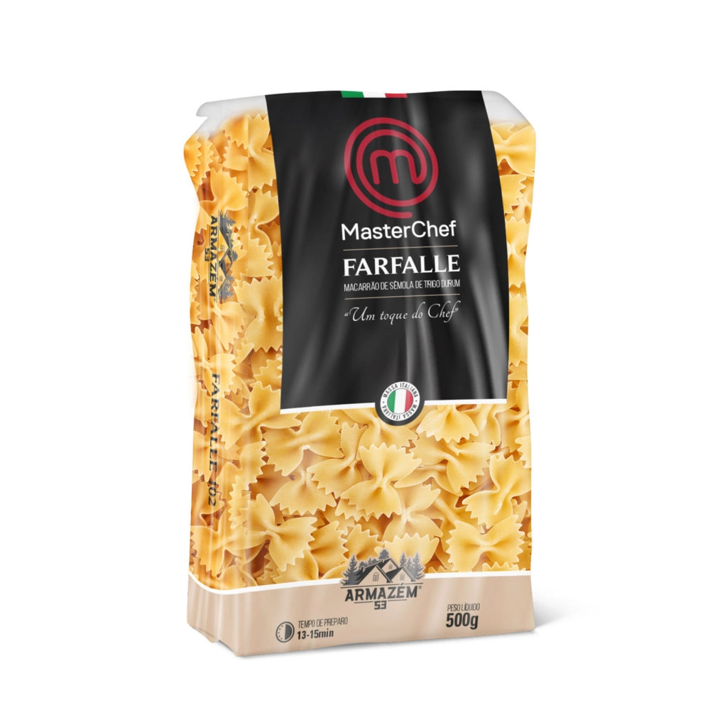 Macarrao Farfalle Masterchef 500gr
