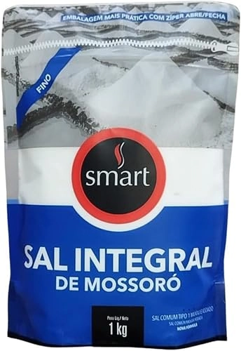Sal Marinho Fino Integral Smart Pouch 1kg