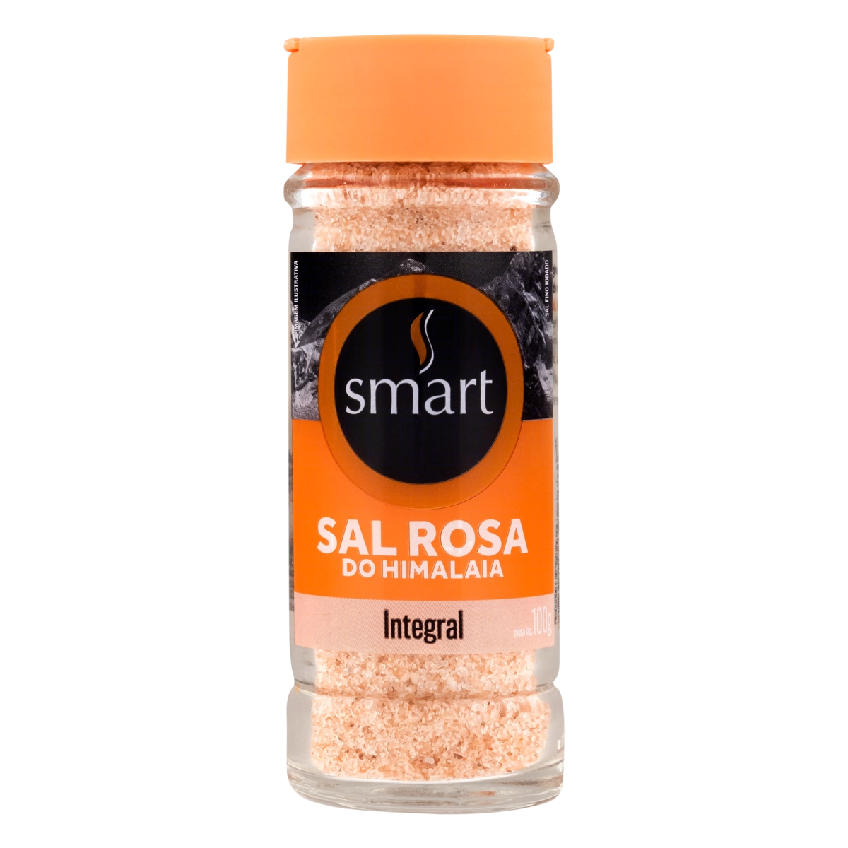 Sal Rosa Do Himalaia Integral Smart Vidro 100g