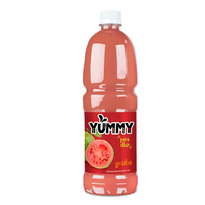 Suco Yummy Concentrado 1lt Goiaba