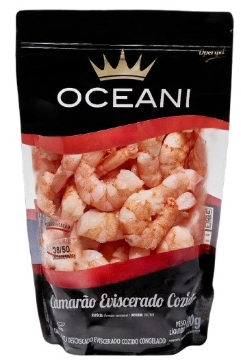 Camarao Oceani 400g Descascado Evicerado Cozido Cong.