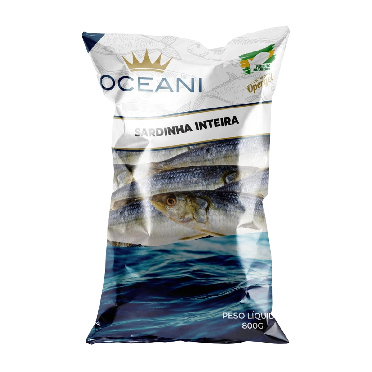 Peixe Cong Oceani Sardinha Inteira 800g