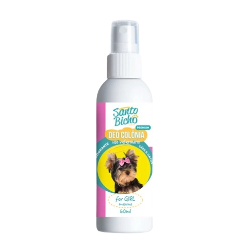 Desod.santo Bicho Deo Colonia Pet Femea 60ml