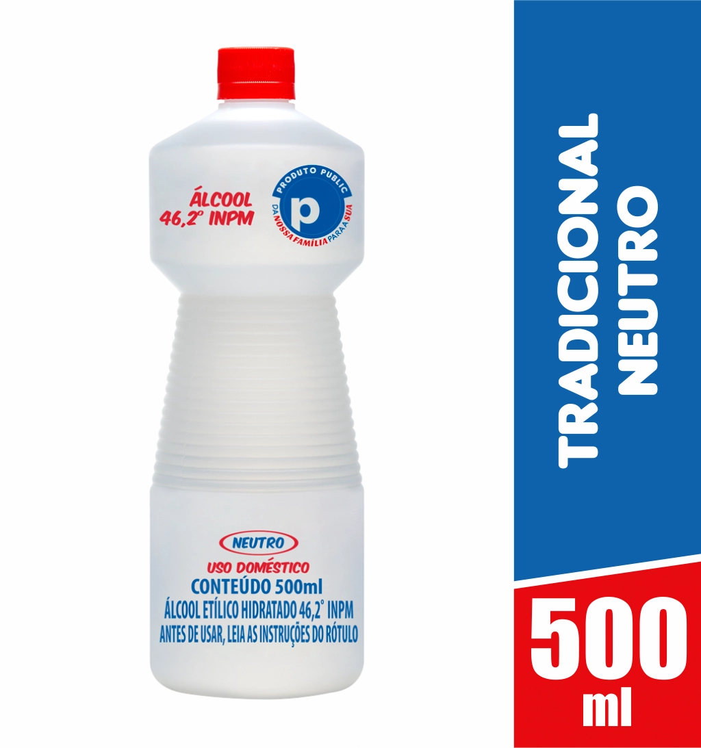 Alcool Public 46,2 500ml Tradicional