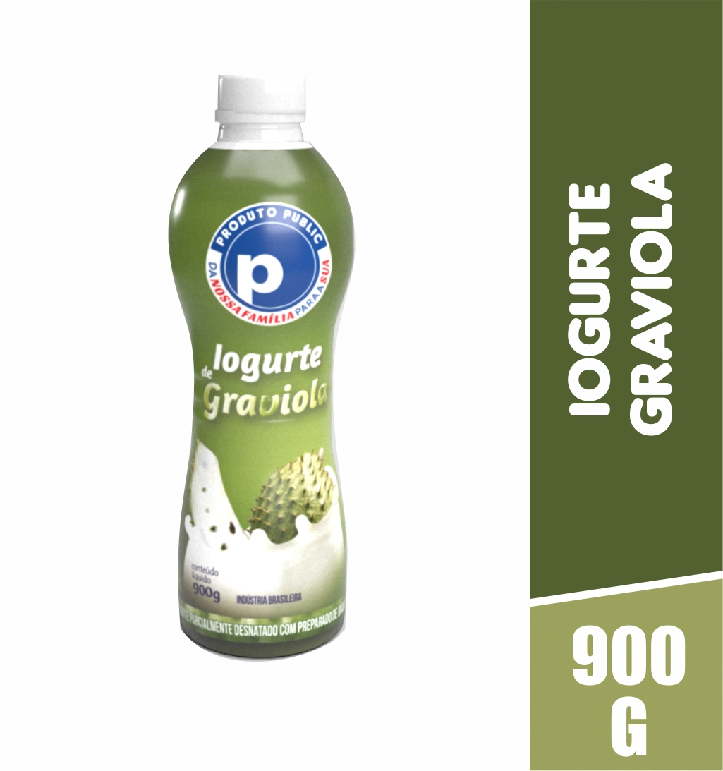 Iogurte Public 900g Graviola