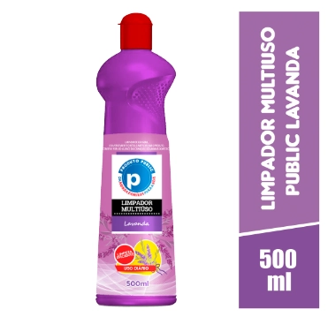 Limp Multiuso Public 500ml Lavanda