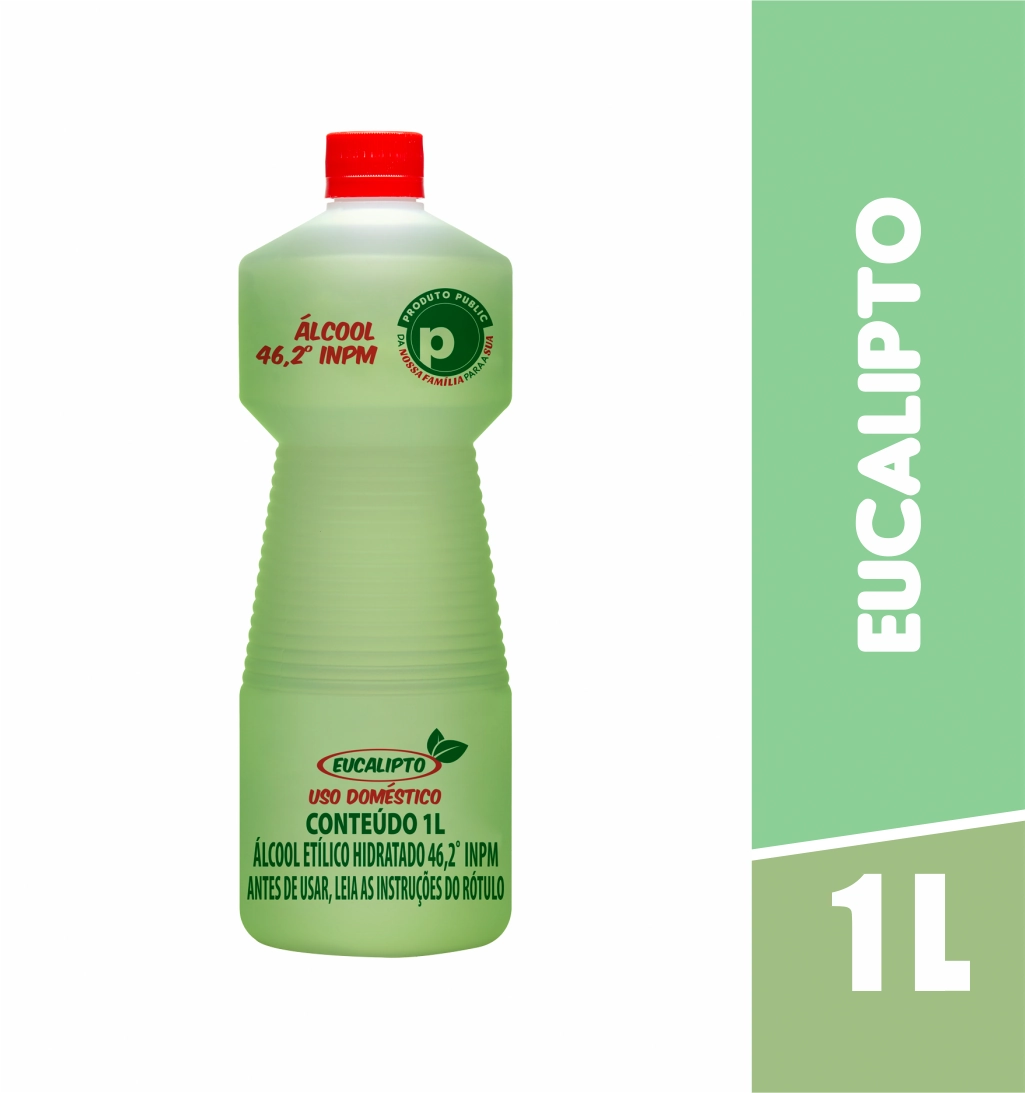 Alcool Public 46,2 1l Eucalipto