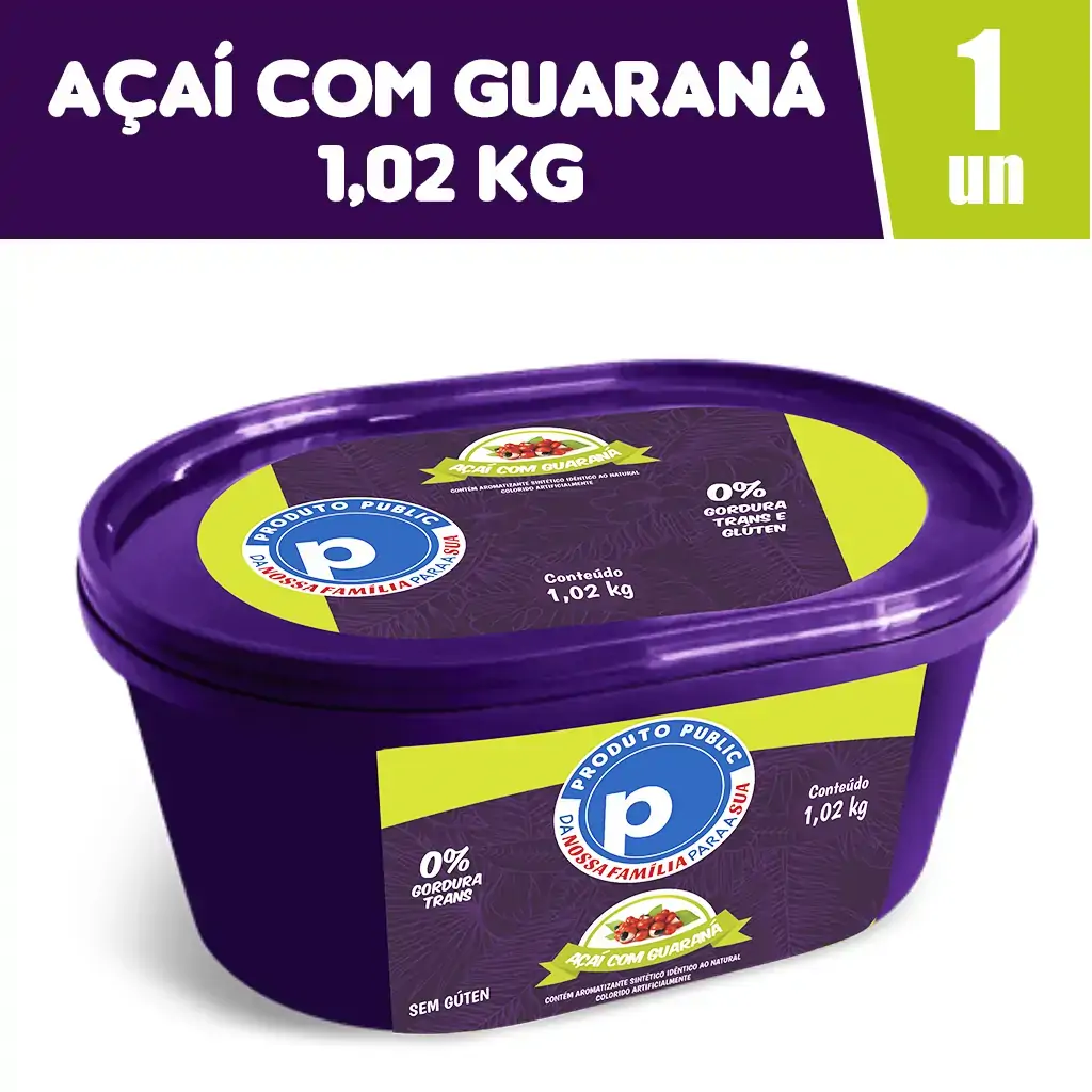 Acai Public 1.02kg Tradicional