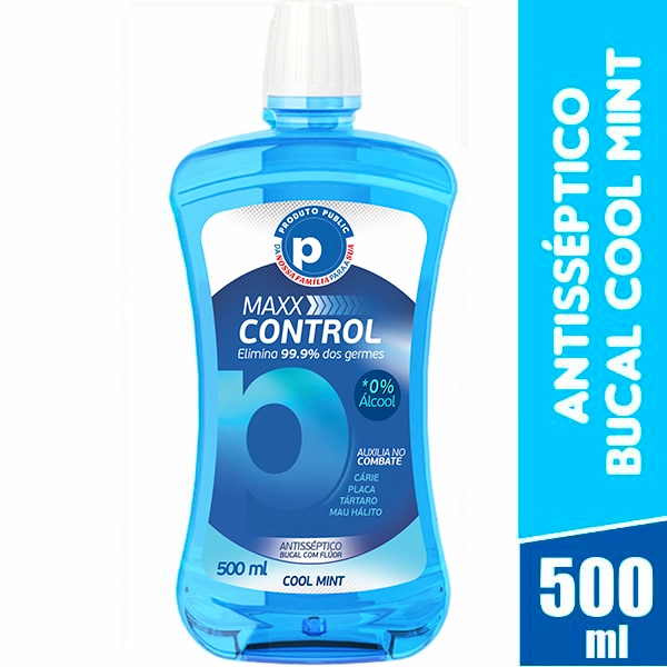 Antisseptico Bucal Public 500ml Menta