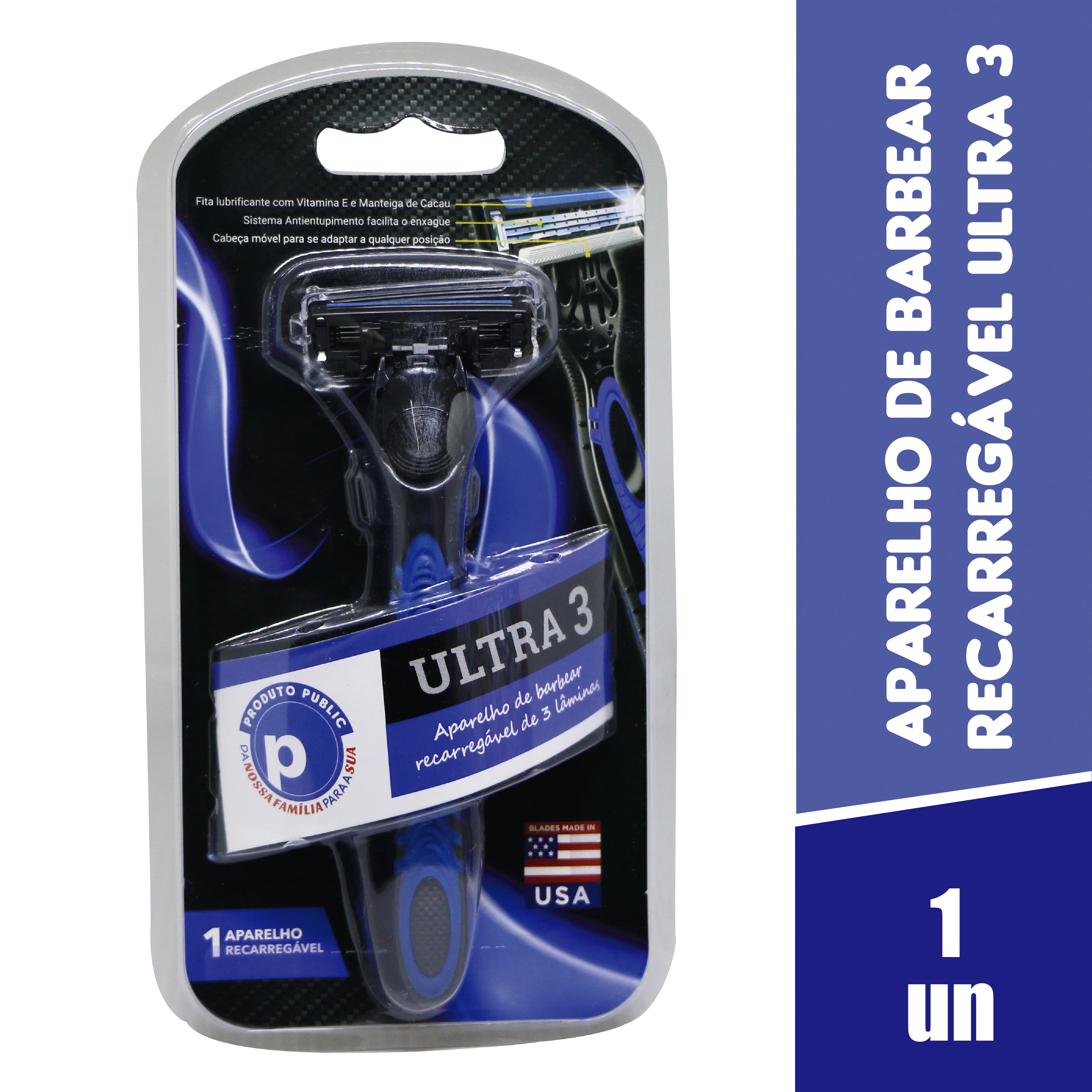 Apar Barb Public 3 Laminas Ultra 3