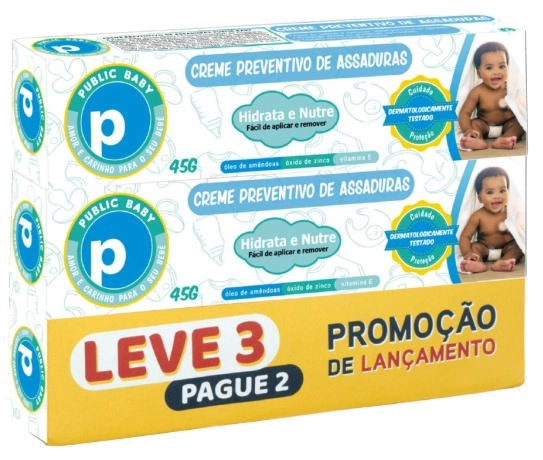 L3p2 Creme De Assaduras Public 45g