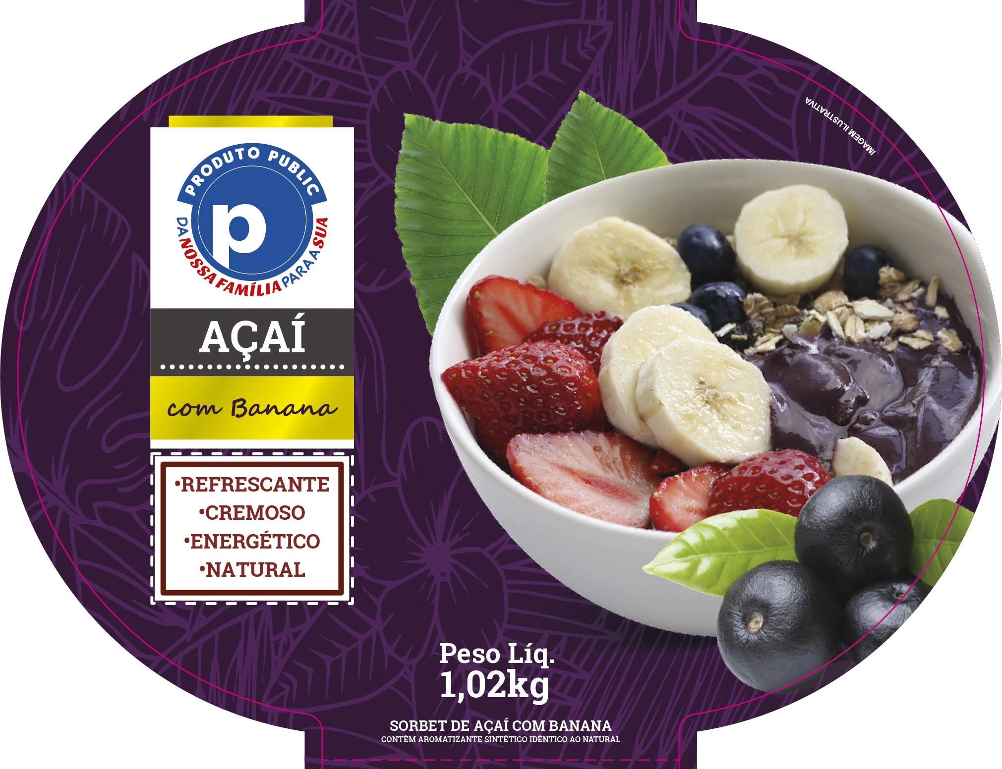 Acai Public 1.02kg Banana Pegacai