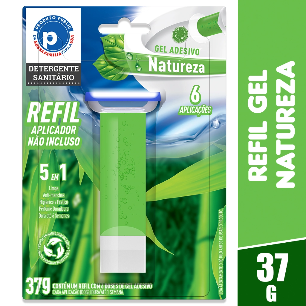 Limp Sanit Public Gel 37g Rf Natureza