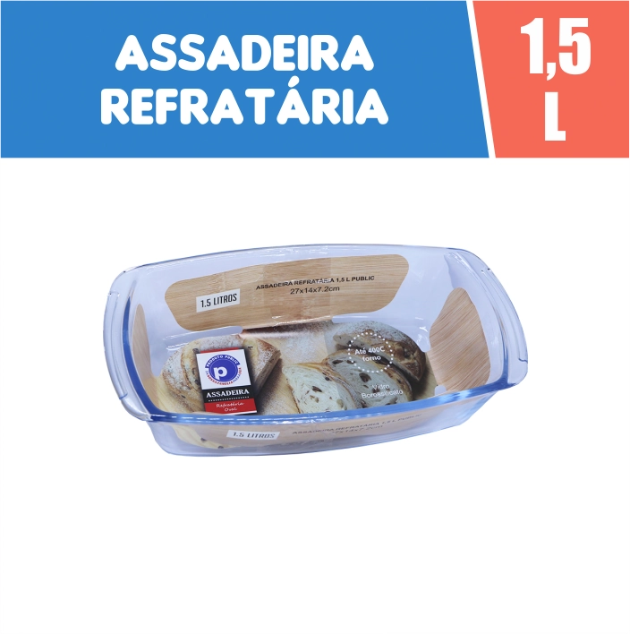 Assadeira Refrataria 1,5 L Public