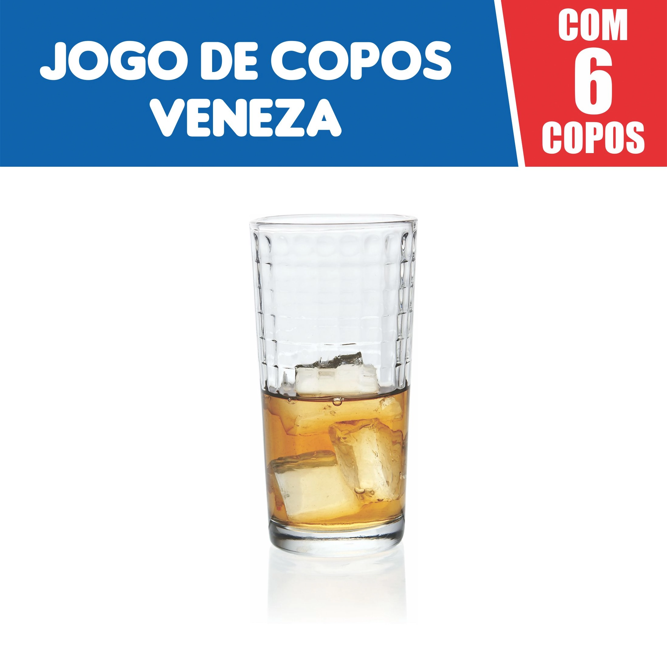 Jogo De Copo 266ml C/ 6 Pubilc