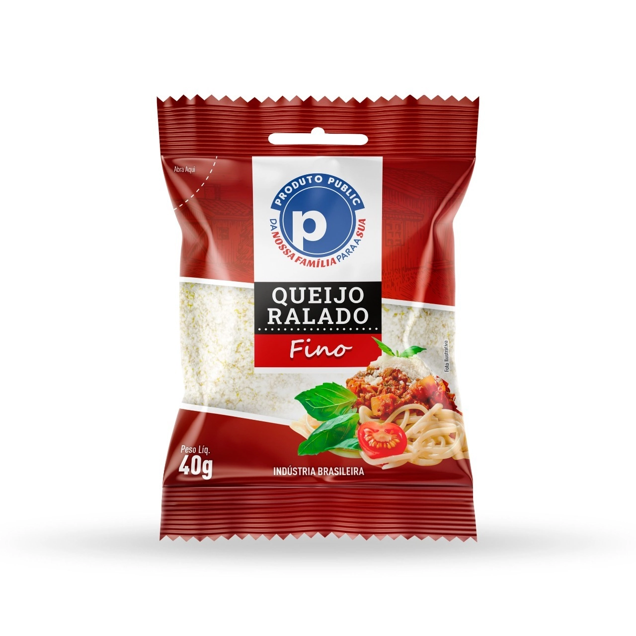 Queijo Ralado Public 40g