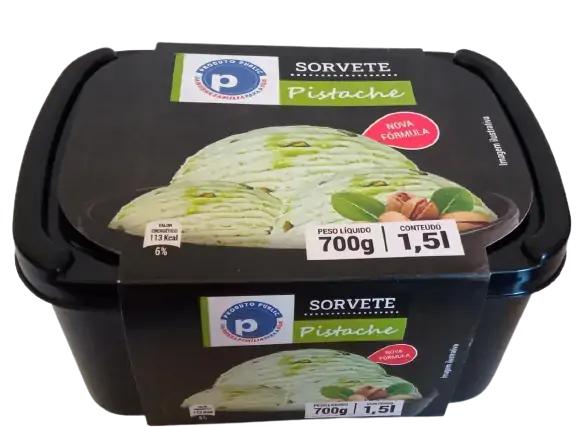 Sorvete Public Premium 1,5l Pistache