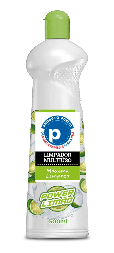 Limp Multiuso Public 500ml Power Limao