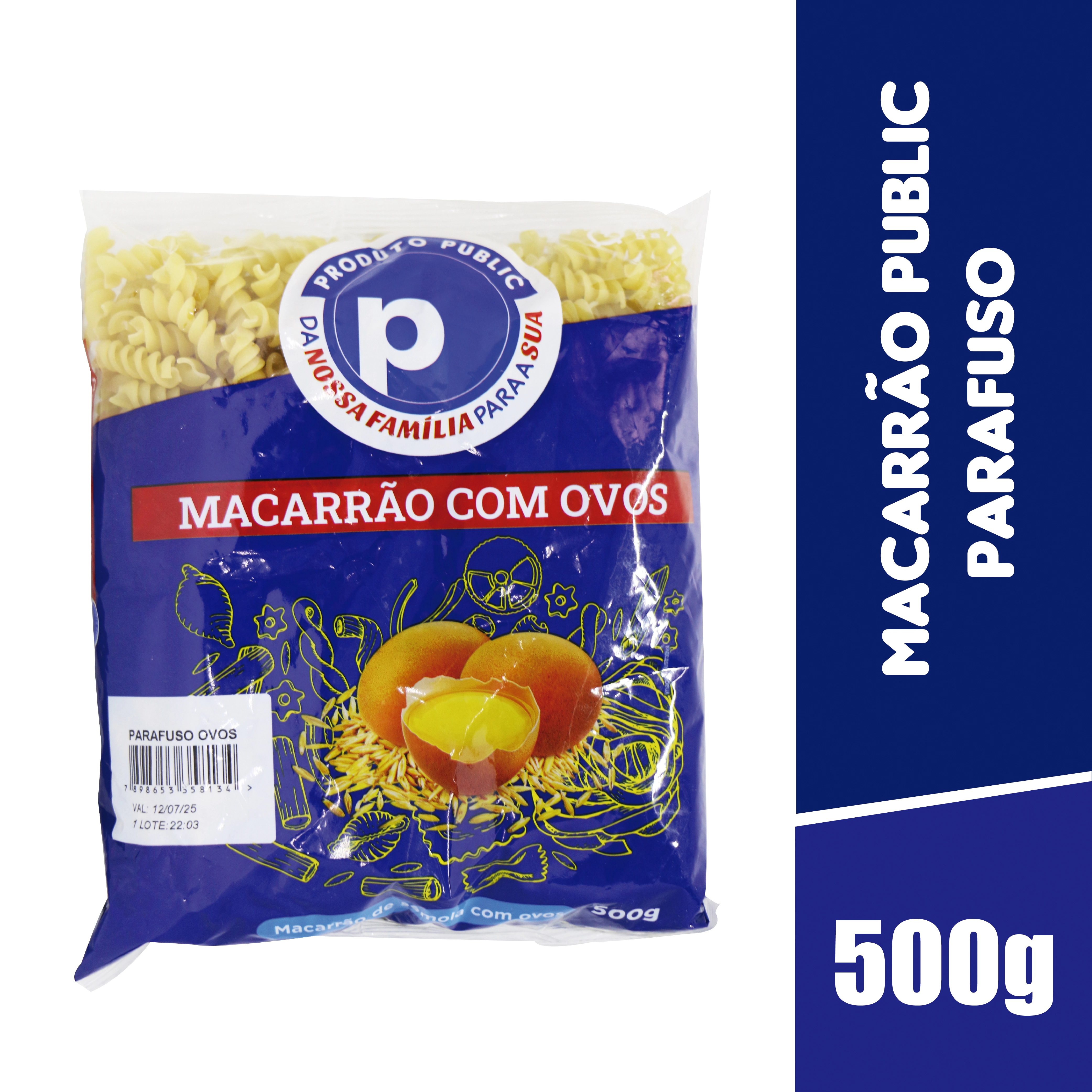 Mac Public Ovos 500g Parafuso
