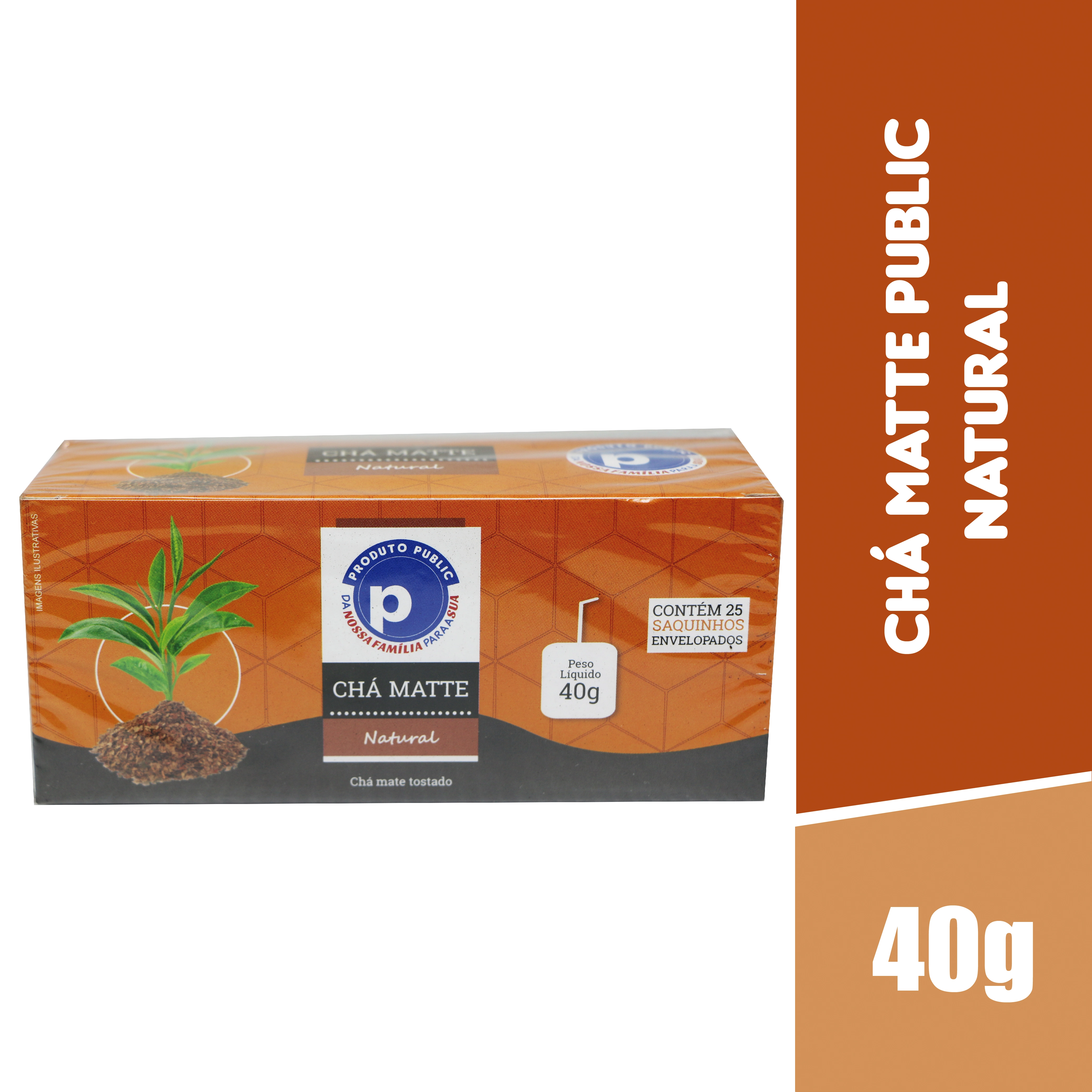 Cha Matte Public 40g Natural