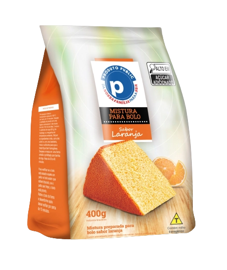 Mist Bolo Public 400g Laranja