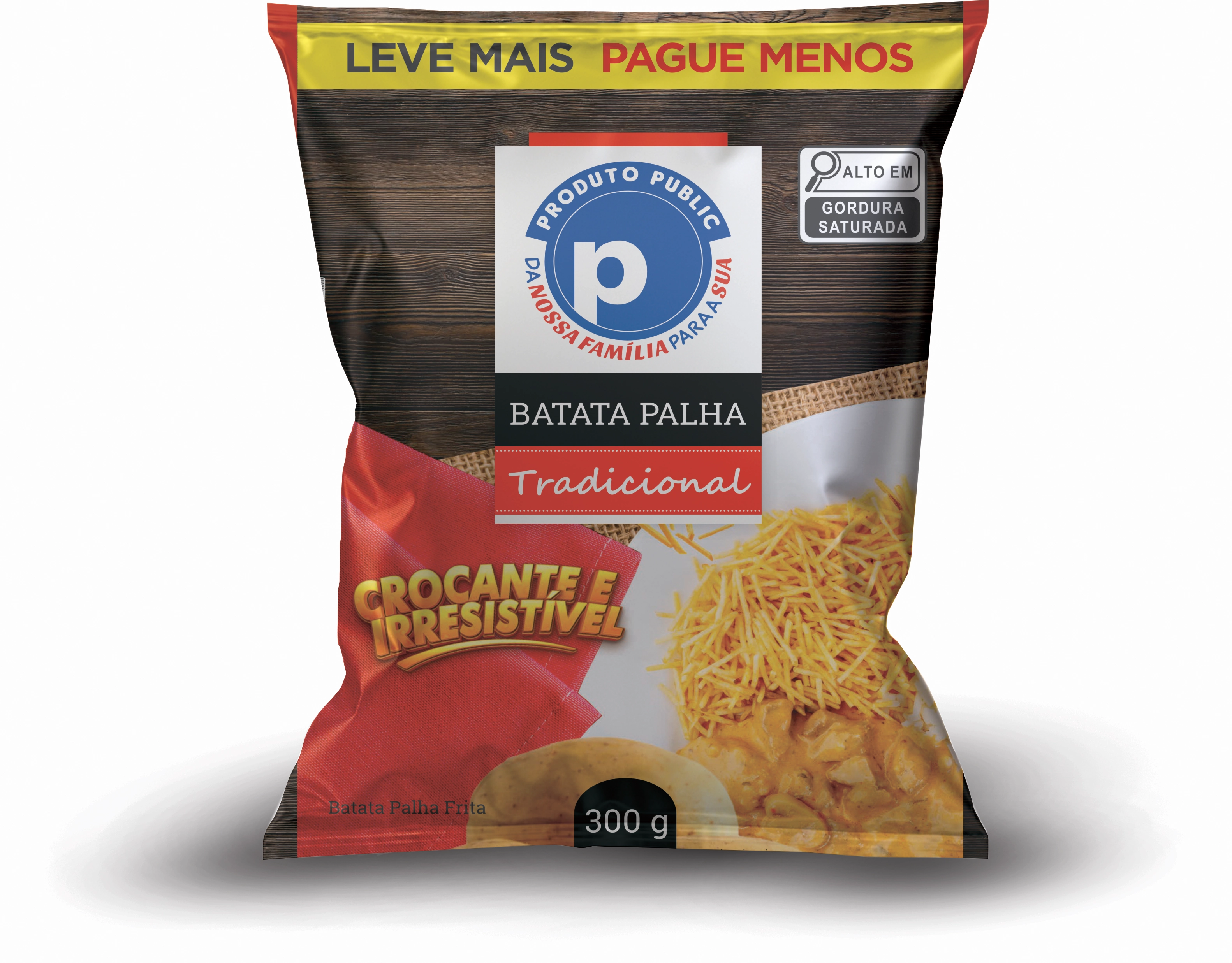 Batata Palha Public 300g