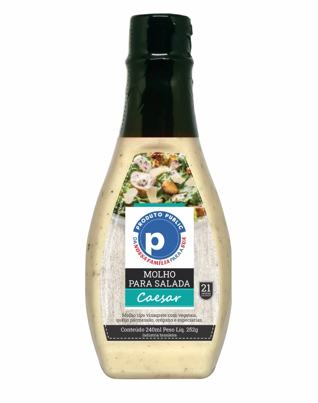 Molho Salada Public 240ml Caeser