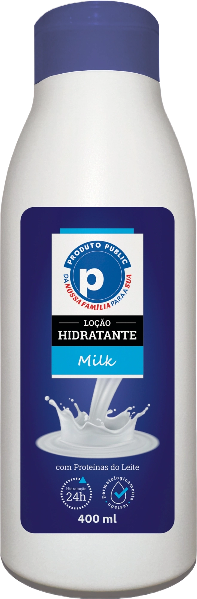 Locao Hidratante Public 400ml Milk