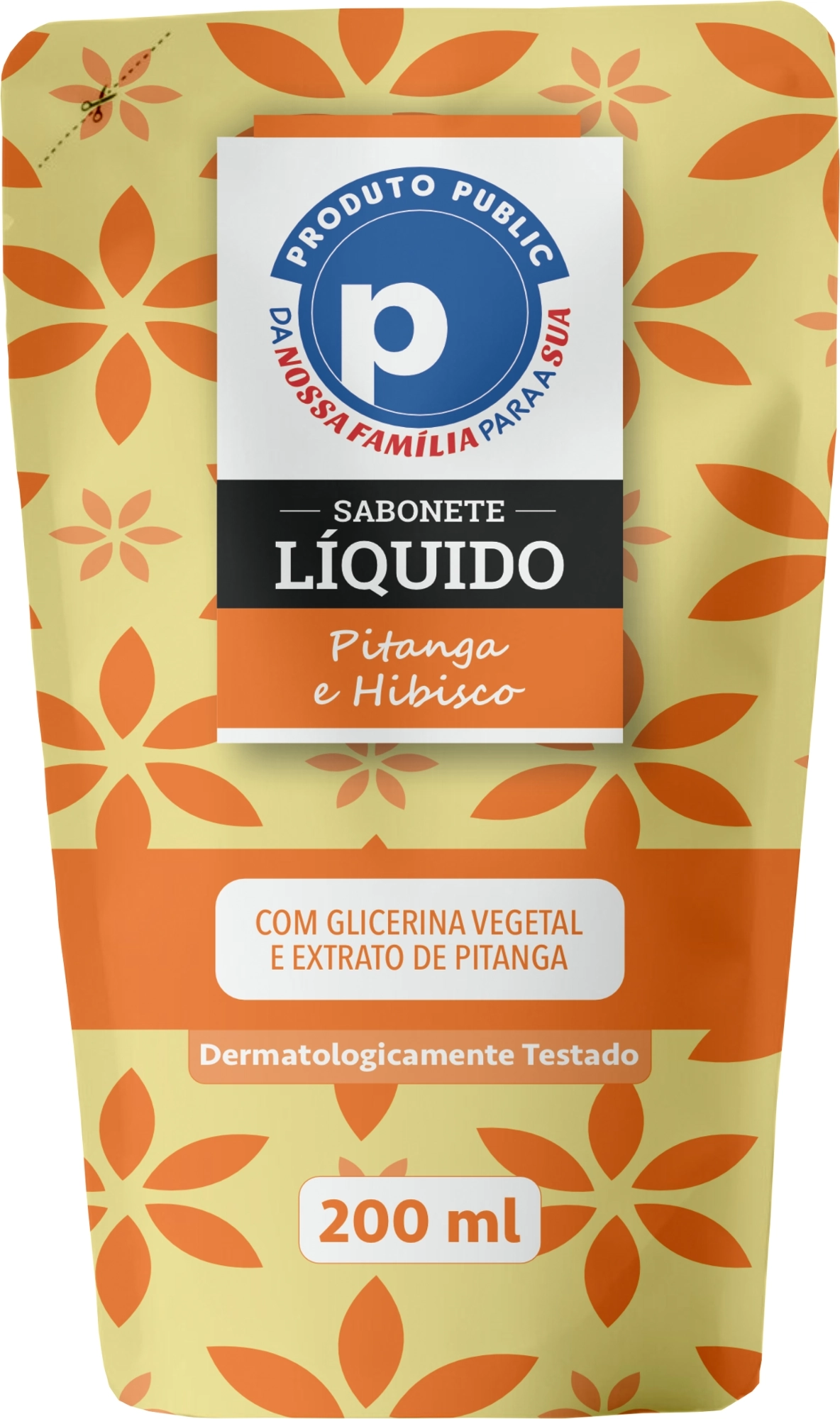 Sab Liq Public 200ml Pitanga E Hibisco