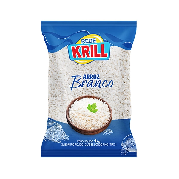 Arroz Rede Krill Branco 1kg