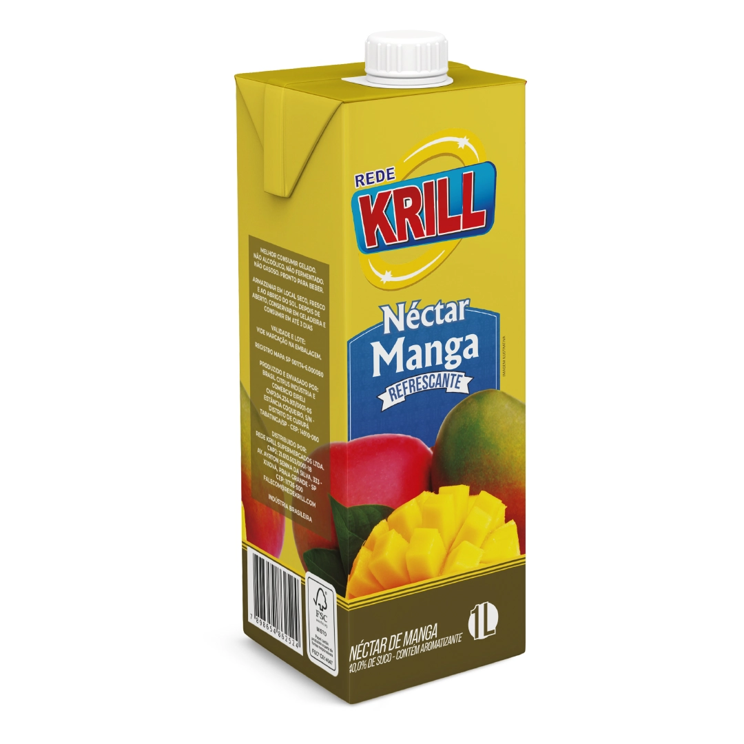 Suco Nectar Rede Krill Manga 1l