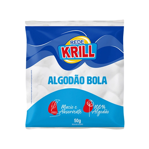Algodao Rede Krill Bola 50g